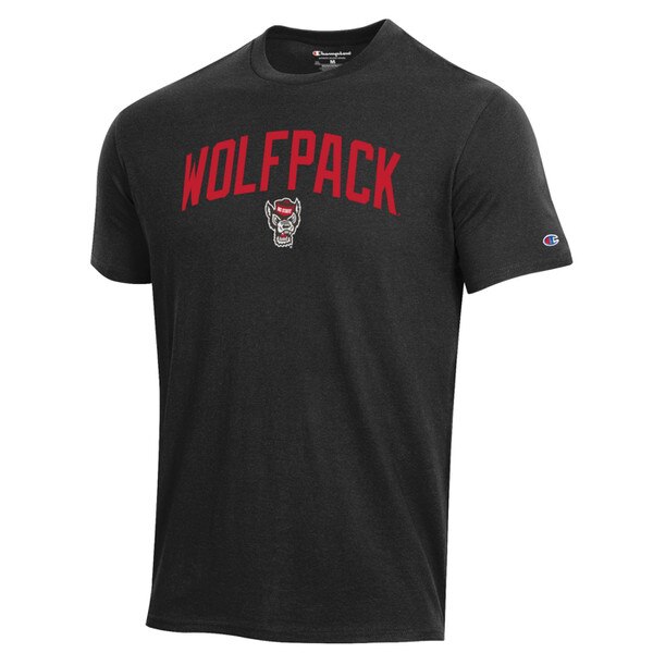Black Short Sleeve Tee - Wolfpack /